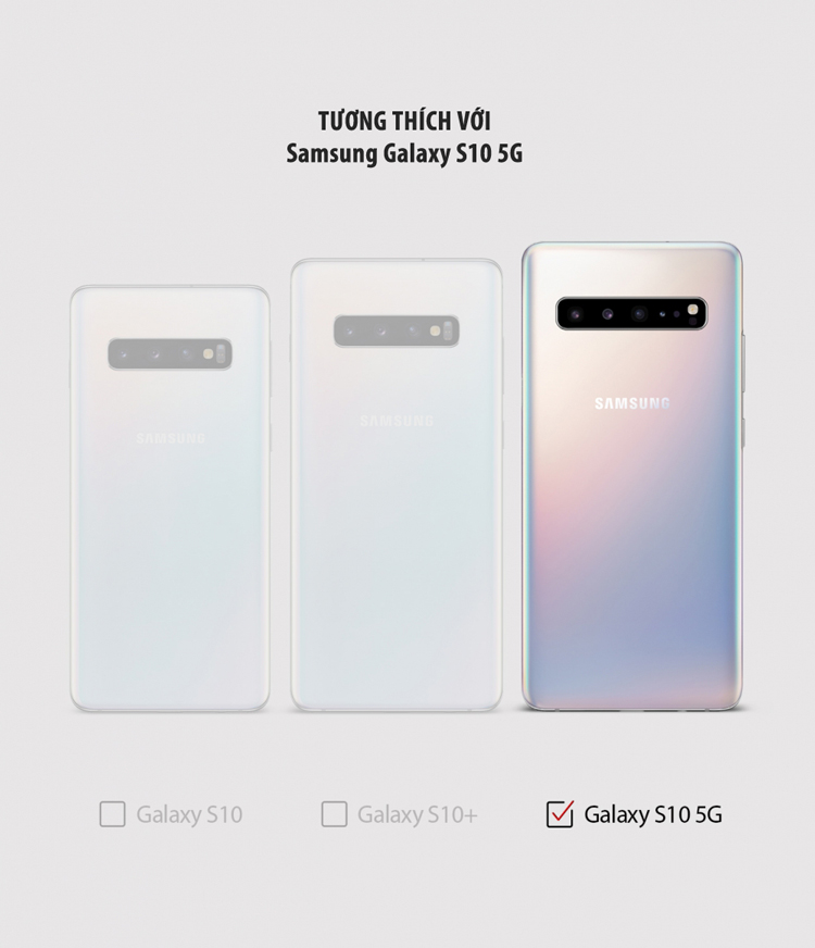 Ốp lưng Samsung Galaxy S10 5G RINGKE Fusion