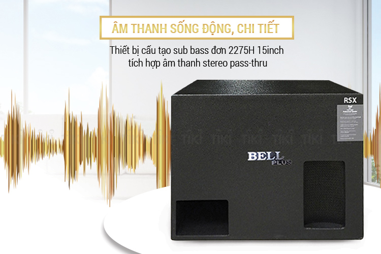 Loa Sub Điện Siêu Trầm 4 Tấc Bell Plus