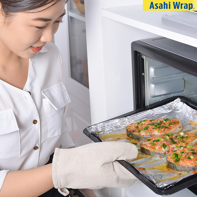 Màng nhôm không dính Asahi Kasei Cookper (30cm x 3m)