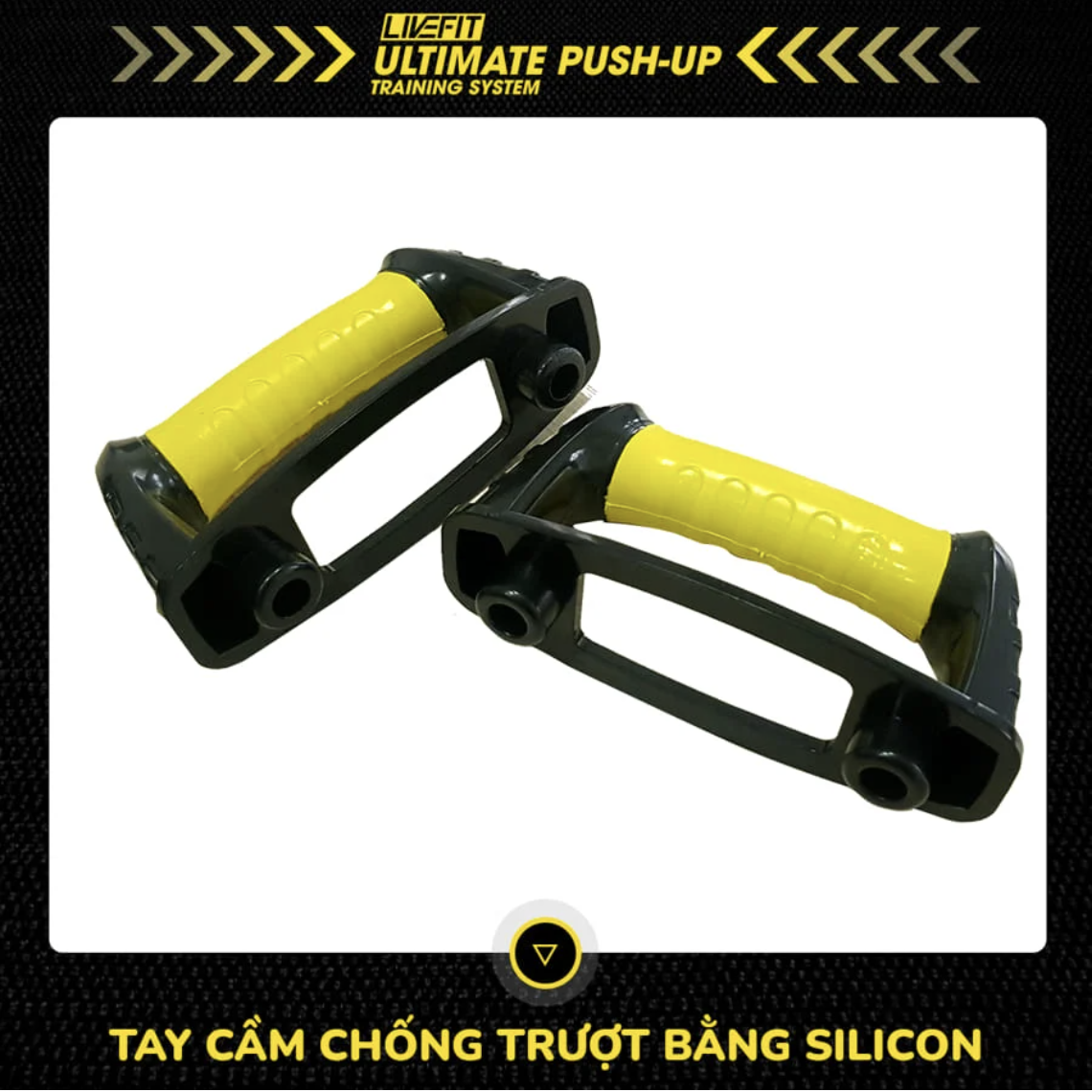 Bộ dụng cụ hít đất và tập luyện thể thao chuyên nghiệp LiveFit 18 trong 1