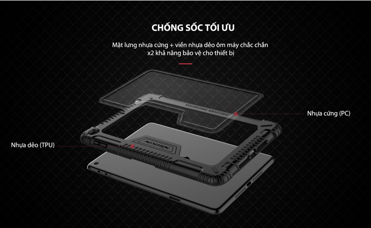 Bao da iPad Mini 5 2019/Mini 4 Nillkin Leather Cover