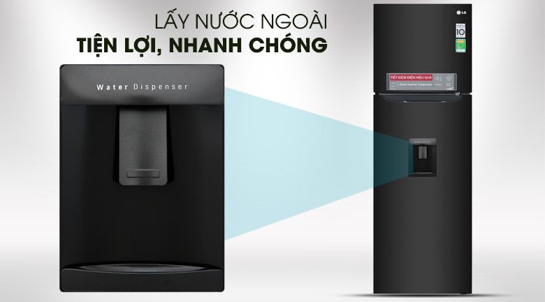 Tủ Lạnh Inverter LG GN-D255PS (255L) – Hàng Chính Hãng