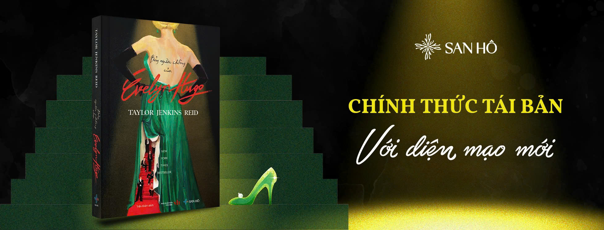 Sách BẢY NGƯỜI CHỒNG CỦA EVELYN HUGO - Taylor Jenkins Reid - San Hô Book