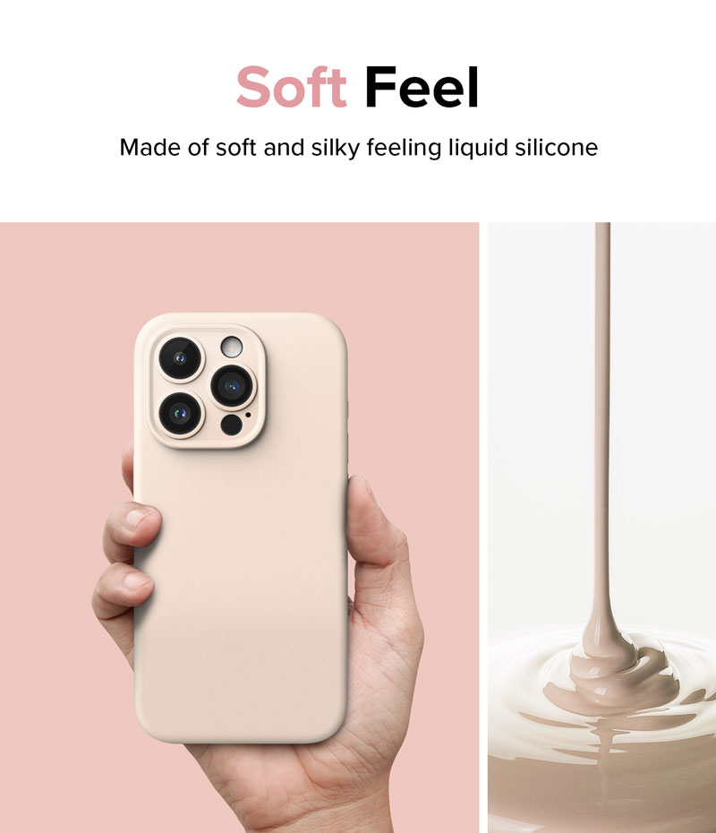 Ốp lưng dành cho iPhone 15 Pro Max/15 Pro/15 Plus/15 RINGKE Silicone Magnetic - Hàng Chính Hãng