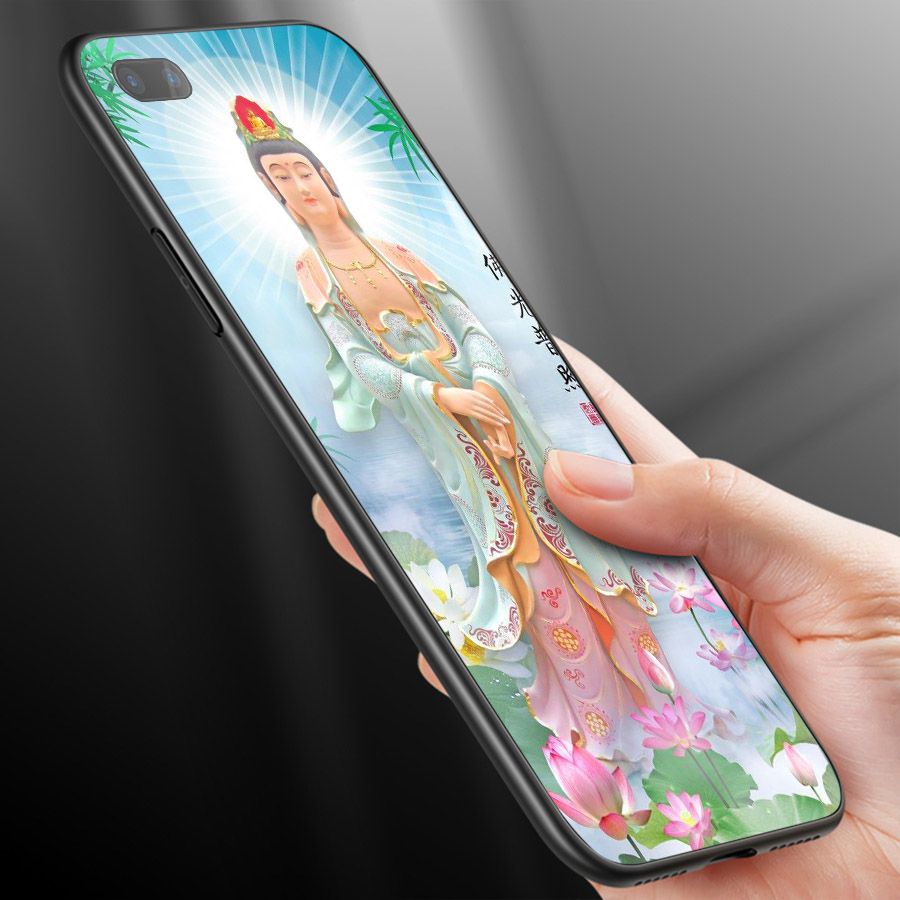 Ốp kính cường lực cho điện thoại Oppo Realme C1 - Tôn giáo MS TGIAO070