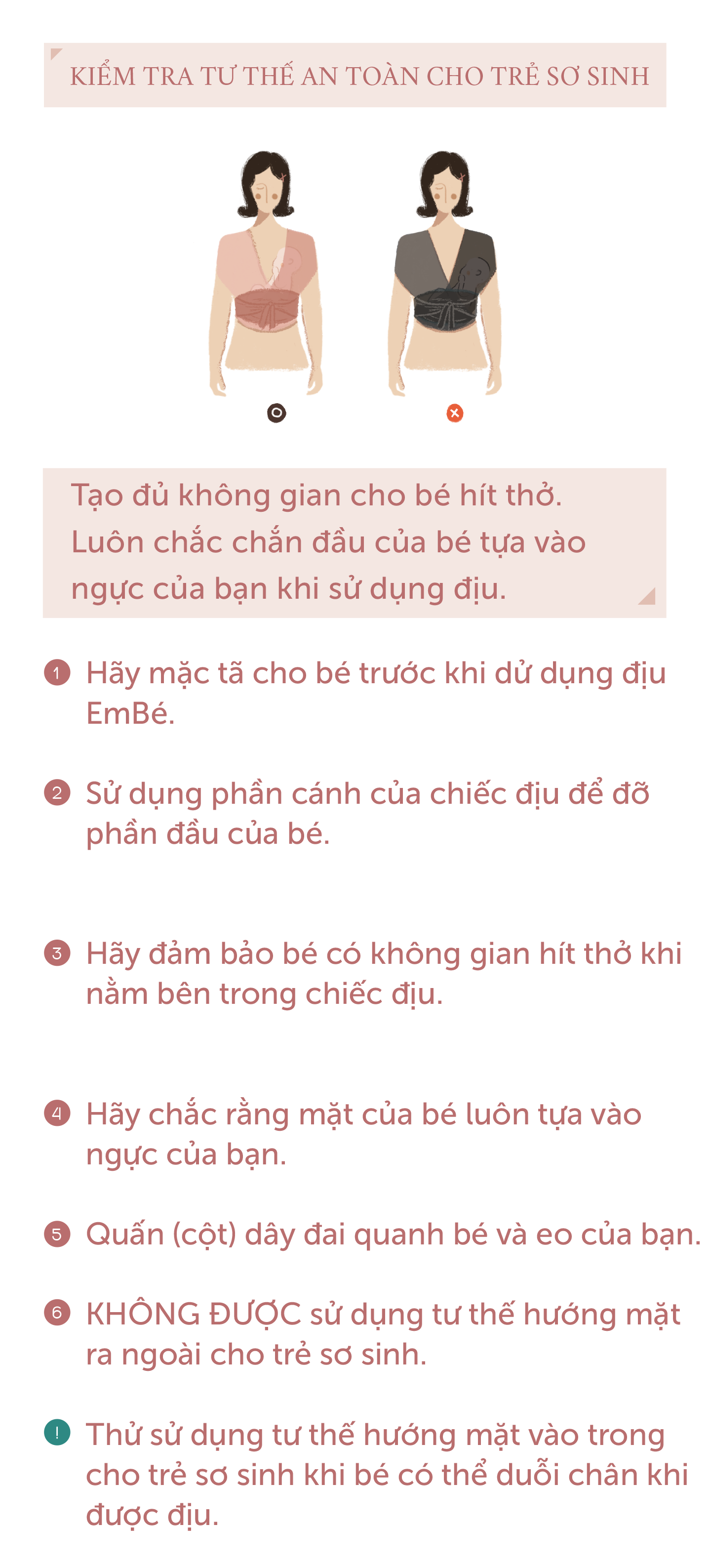 địu vải embé sling dòng flex và flex plus màu olive cho bé từ 0 đến 24 28