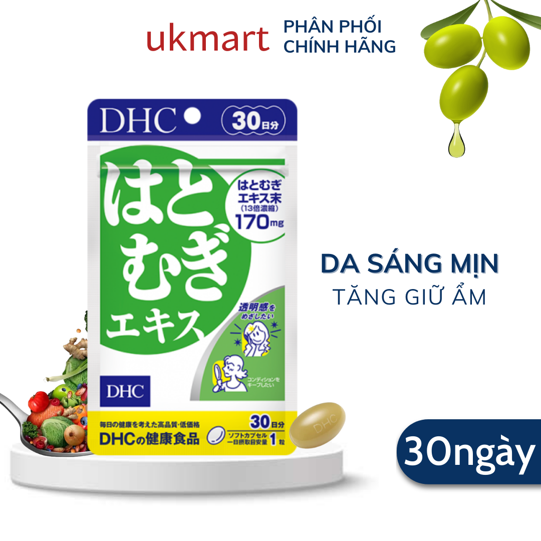 Viên Uống Trắng da DHC Nhật Bản Adlay Extract