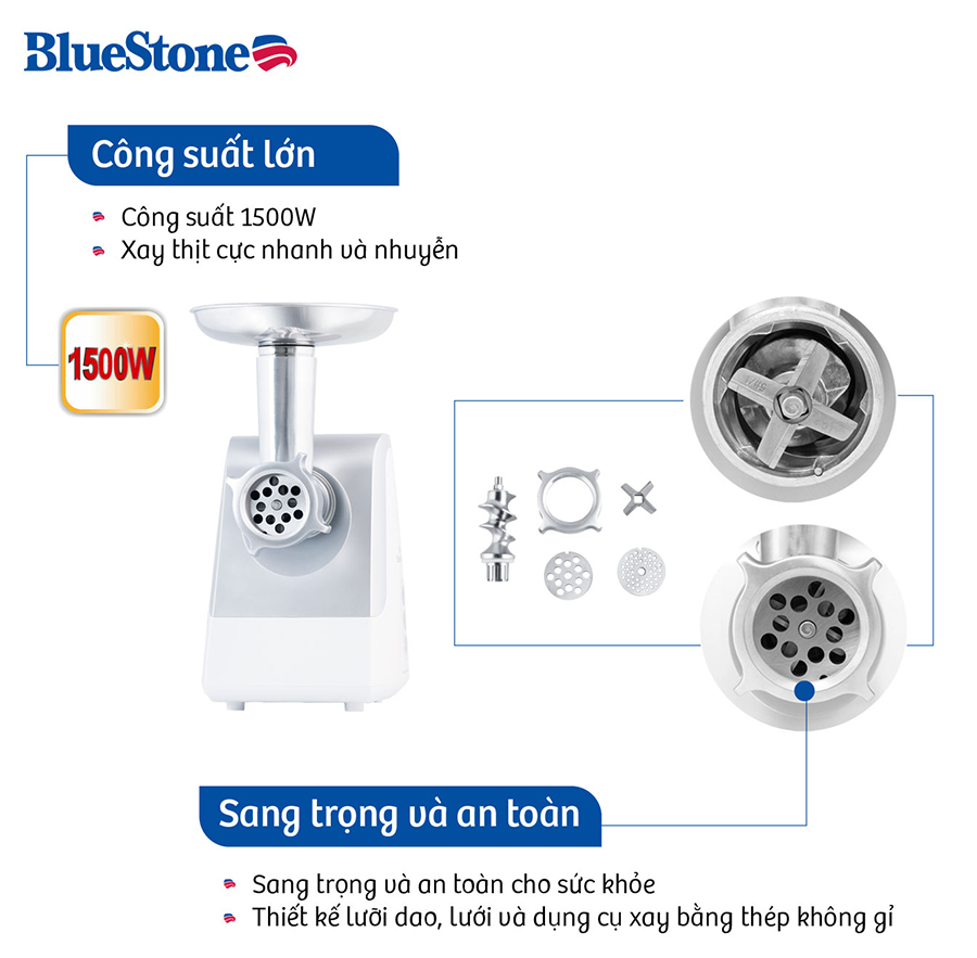 Máy Xay Thịt Bluestone CHB-5175 