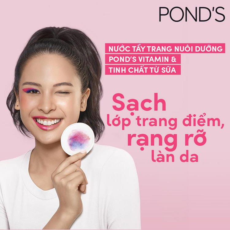Combo Nước Tẩy Trang Vitamin Và Hoa Hồng Sáng Da  Pond's Micellar Water 100ml + Kem Sữa Rửa Mặt Dưỡng Trắng Nâng Tông  Pond's White Beauty 100ml