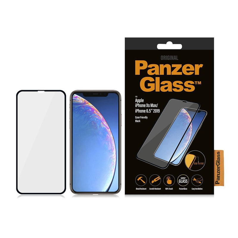 Dán cường lực iPhone Xs Max PanzerGlass full màn hình