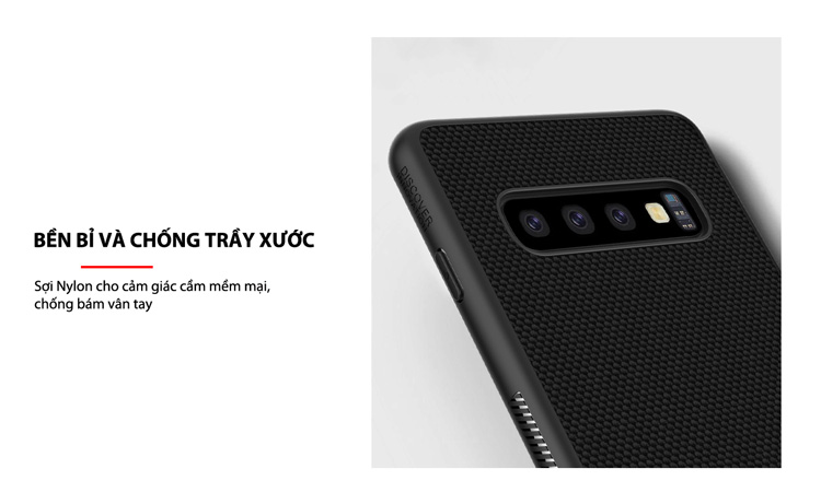 Ốp lưng Samsung Galaxy S10 Plus Nillkin Textured