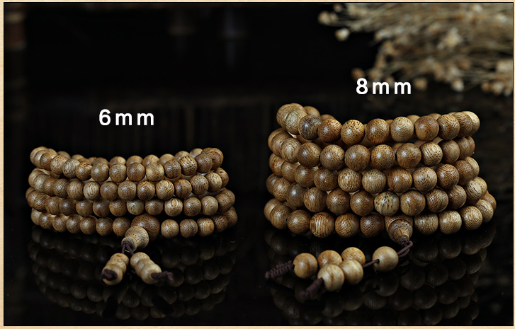Vòng tay Trầm hương 108 hạt- Gỗ Nghệ Thuật Kinh Bắc ( Size hạt 8mm )