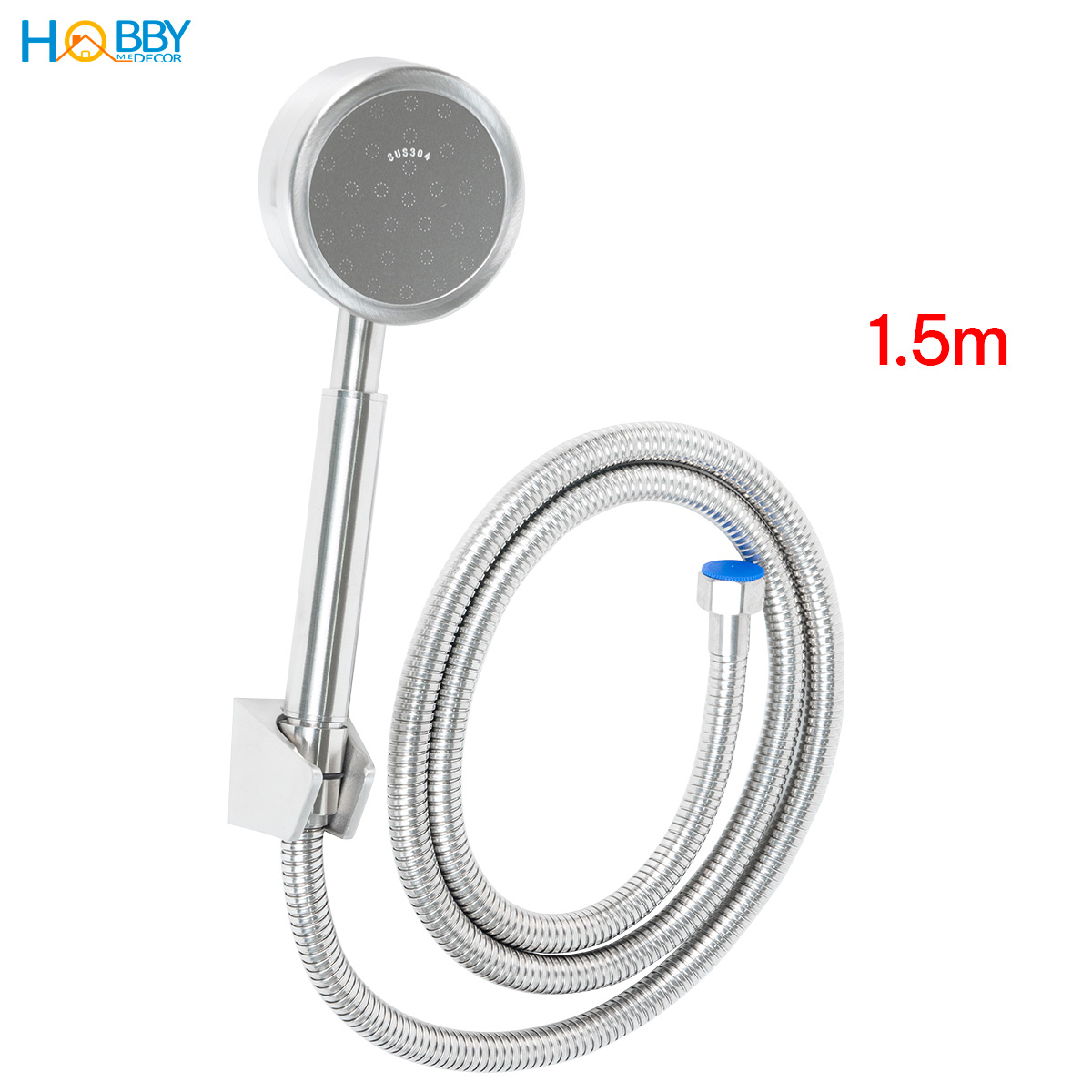 Bộ tay sen tắm hỗ trợ tăng áp inox 304 Hobby home decor BST2 dây tùy chọn