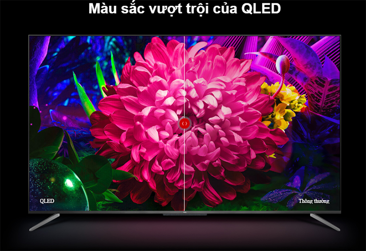 Android QLED Tivi TCL 4K 55 inch L55C715 - Hàng Chính Hãng