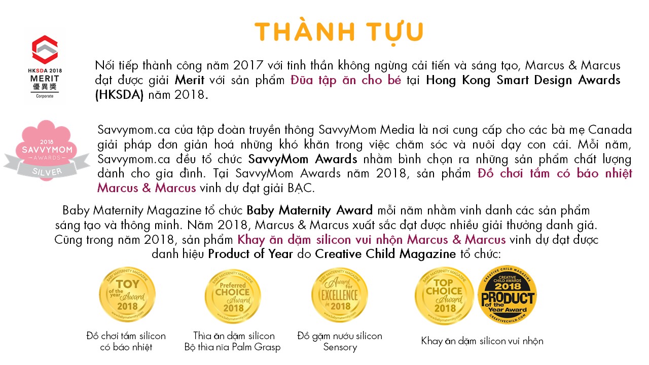 Bộ thìa nĩa tập ăn silicon cho bé Palm Grasp Marcus & Marcus, từ 12 tháng