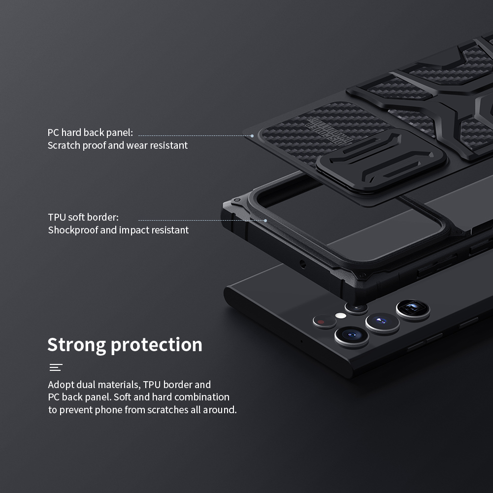 Ốp Lưng Nillkin Adventurer Case cho Samsung Galaxy S22 Ultra - Hàng Nhập Khẩu