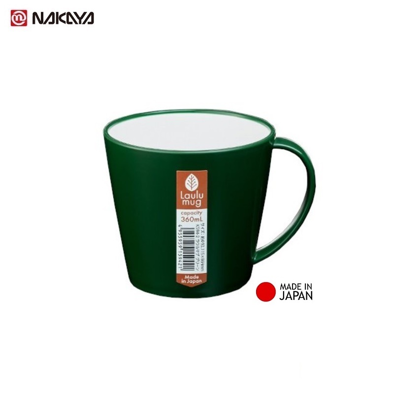 Cốc nhựa uống nước Nakaya Laulu Mug 360ml - Made in Japan