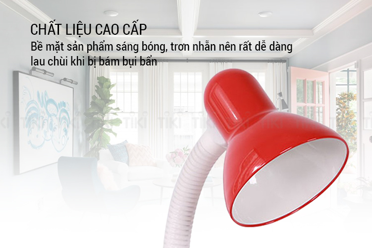 Đèn Bàn Sunhouse SHE-04S Kèm Bóng Đèn SHE-LEDA60AL-A6W.W