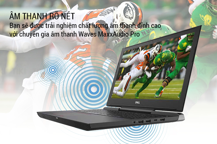 Laptop Dell Inspiron 7577G J58Y21 Core i5-7300HQ/Win10 (15.6 inch) - Đen - Hàng Chính Hãng