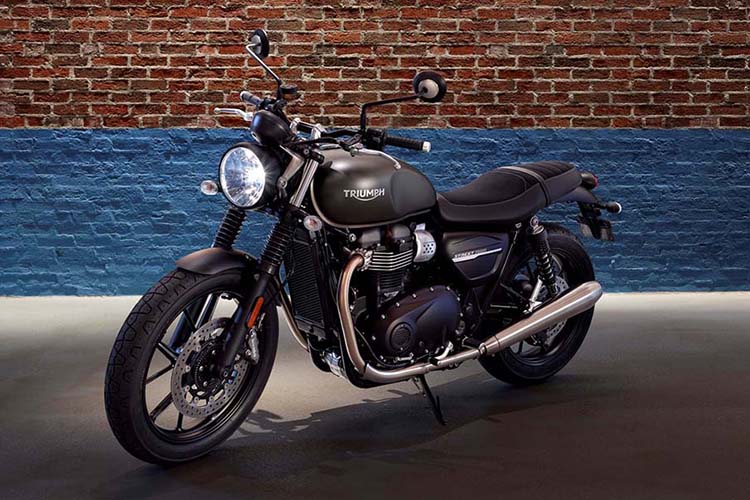 Xe Môtô Triumph Street Twin - Đen Bóng