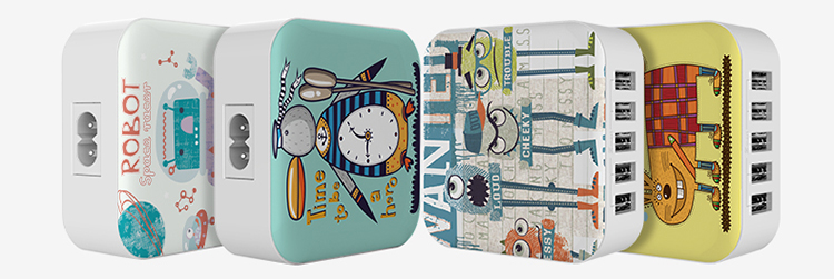 Adapter Sạc 5 Cổng USB Joway JC27 - Hàng Chính Hãng