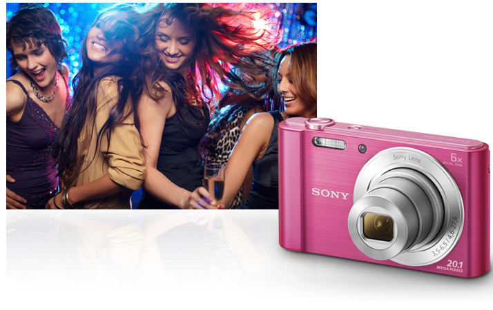 Combo Máy Ảnh Sony Cybershot DSC-W830 - Tặng Thẻ 16GB + Túi - Hàng Chính Hãng