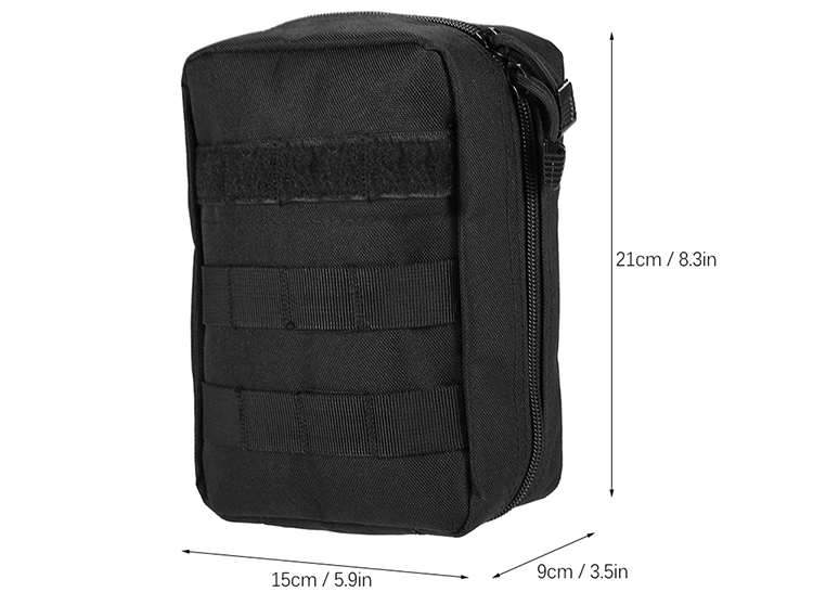 Lixada First Aid Kit Empty Bag Travel Emergency Survival Pouch Medical Storage Bag Medicine Package Pack Traveling