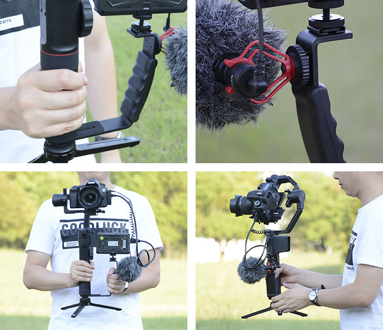 Tay Cầm Cho Gimbal 2 Hotshoe - Hàng Nhập Khẩu