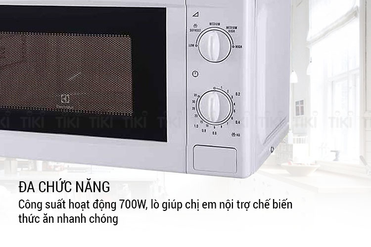 Lò Vi Sóng Electrolux EMM2021MW - 20L - Hàng chính hãng