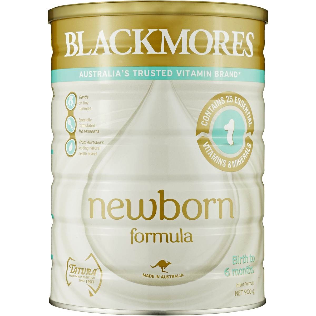 Sữa bột công thức Blackmores NewBorn Formula Stage 1 cho bé từ 0 đến 6 tháng tuổi (900g) 2