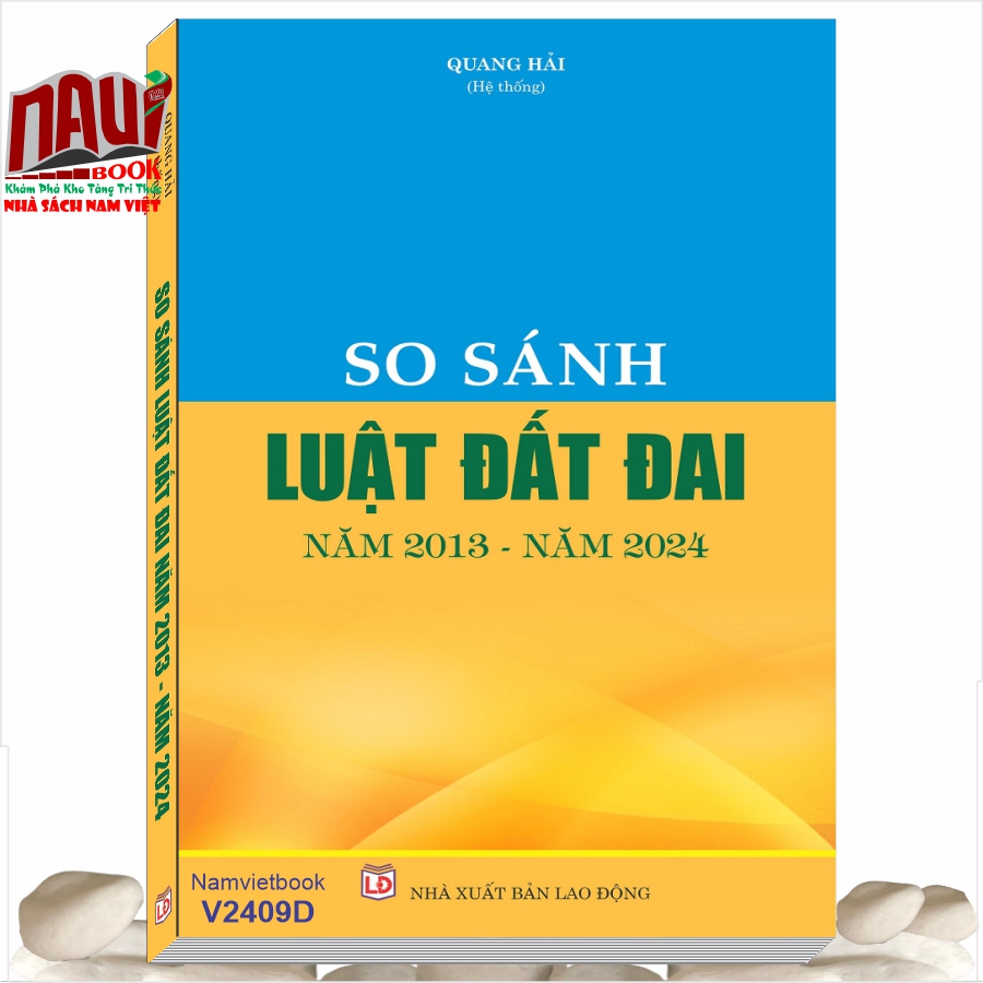 Sách So Sánh Luật Đất Đai 2013 với Luật Đất Đai 2024