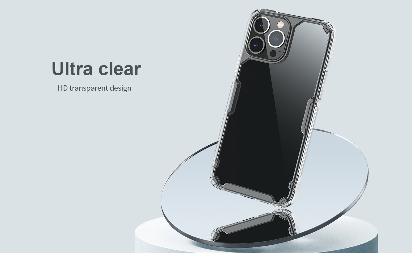 Ốp Lưng  dành cho iPhone 14 / 14 Plus/ 14 Pro / 14 ProMax Nillkin Nature TPU Pro- Hàng Chính Hãng