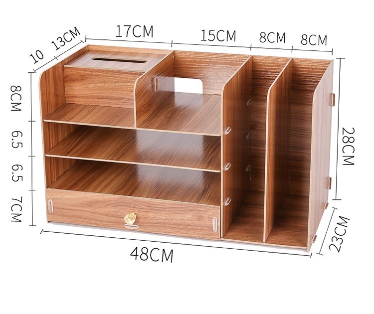 Kệ sách để bàn - Tủ sách mini ( Giao Màu Ngẫu Nhiên ) 1