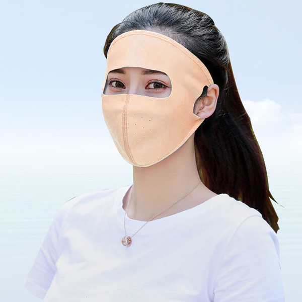 Khẩu Trang Ninja Chống Nắng (Màu Kem)
