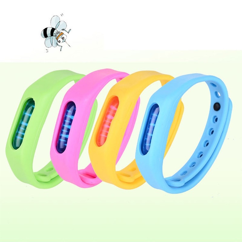 Vòng đeo tay đuổi muỗi, côn trùng chứa tinh dầu thực vật an toàn cho bé