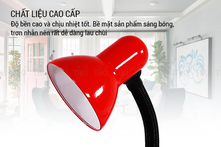 Đèn Bàn Sunhouse SHE-01S Kèm Bóng Đèn SHE-LEDA60AL-A6W.W