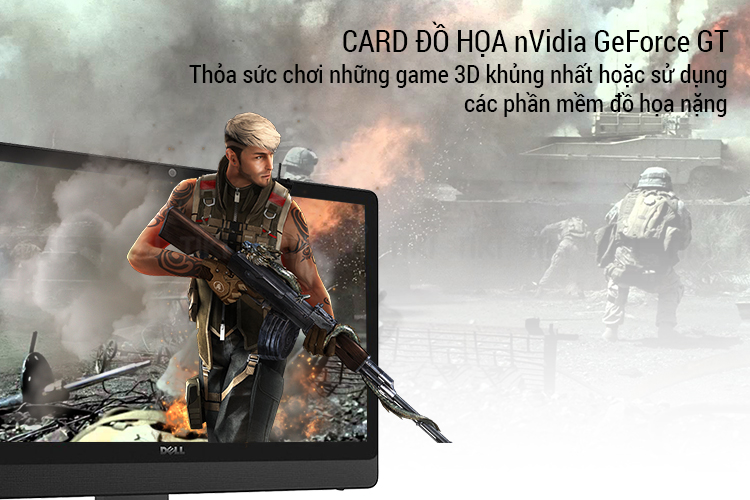 Máy Tính Để Bàn PC AIO Dell Inspiron 5459C Core i5-6400T/Touch