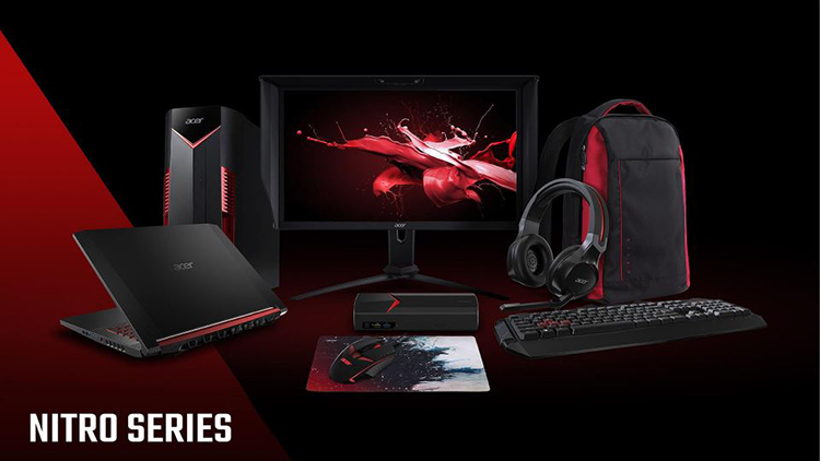 Laptop Acer Nitro 5 AN515-54-71HS NH.Q59SV.018 Core i7-9750H/ GTX 1650 4GB/ Win10 (15.6 FHD IPS) - Hàng Chính Hãng