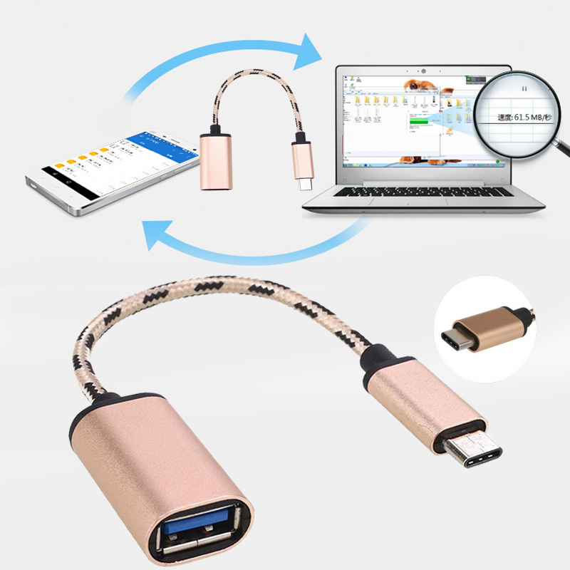 Dây Cáp Kết Nối USB Type C Và OTG Dây Cáp Kết Nối USB Type C Và OTG