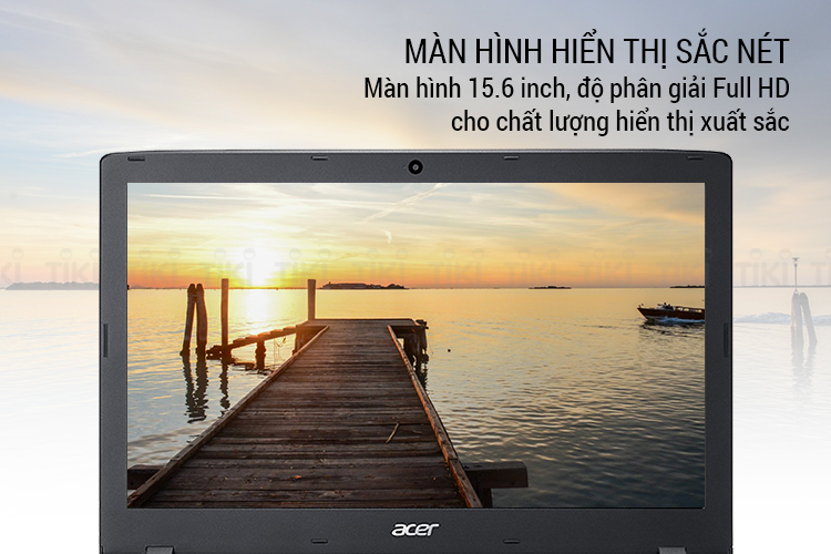 Laptop ACER AS E5-575G-37WF NX.GDWSV.006 Core i3-7100U/Win10 15.6 inch - Hàng Chính Hãng