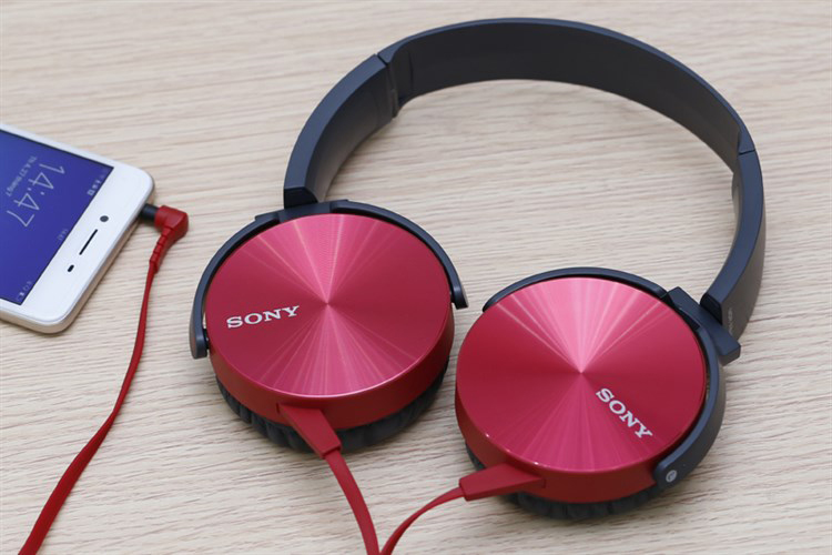 Tai Nghe Chụp Tai Sony ExtraBass MDR-XB450AP - Hàng Chính Hãng