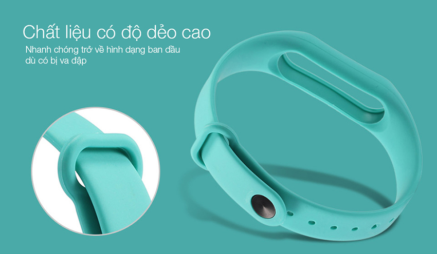 Dây đeo thay thế vòng đeo tay thông minh Xiaomi Mi Band 2 - Hàng chính hãng