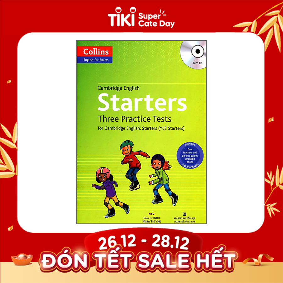 Collins - English For Exams - Cambridge English Starters Three Practice Test Kèm CD