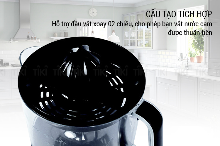 Máy Vắt Cam Comet CM9924 (0.7 Lít) - Đen - Hàng Chính Hãng