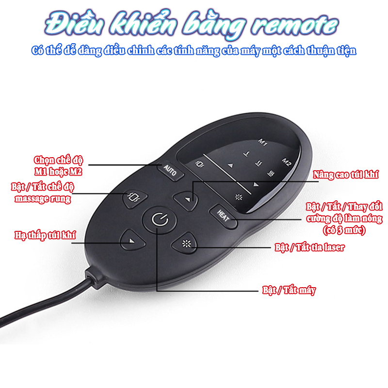 Máy kéo giãn cột sống lưng Lumbar Massager Nikio ST-1201 - Massage cho người thoát vị đĩa đệm