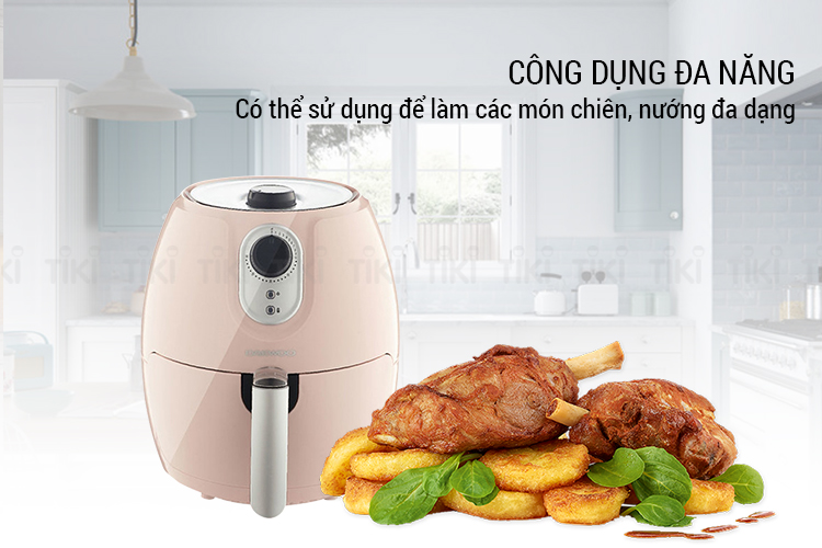 Nồi chiên không dầu Daewoo DEF-DM555 (2.6L) - Hàng chính hãng