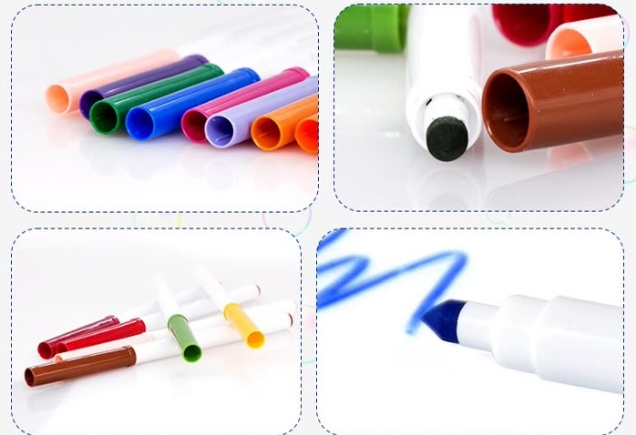 Crayola 20 colors washable thin rod watercolor pen children's painting color pen 58-8106