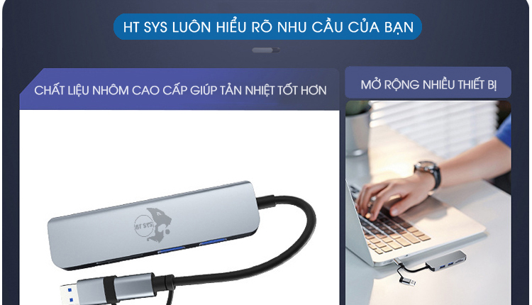 hub usb 3.0, hub usb ht sys 5in1