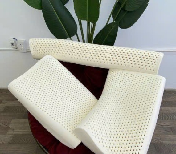 RUỘT GỐI NẰM-RUỘT GỐI ÔM CAO SU THIÊN NHIÊN 100% CỦA CÔNG TY NỆM THẮNG LỢI- GỐI CAO SU THIÊN NHIÊN