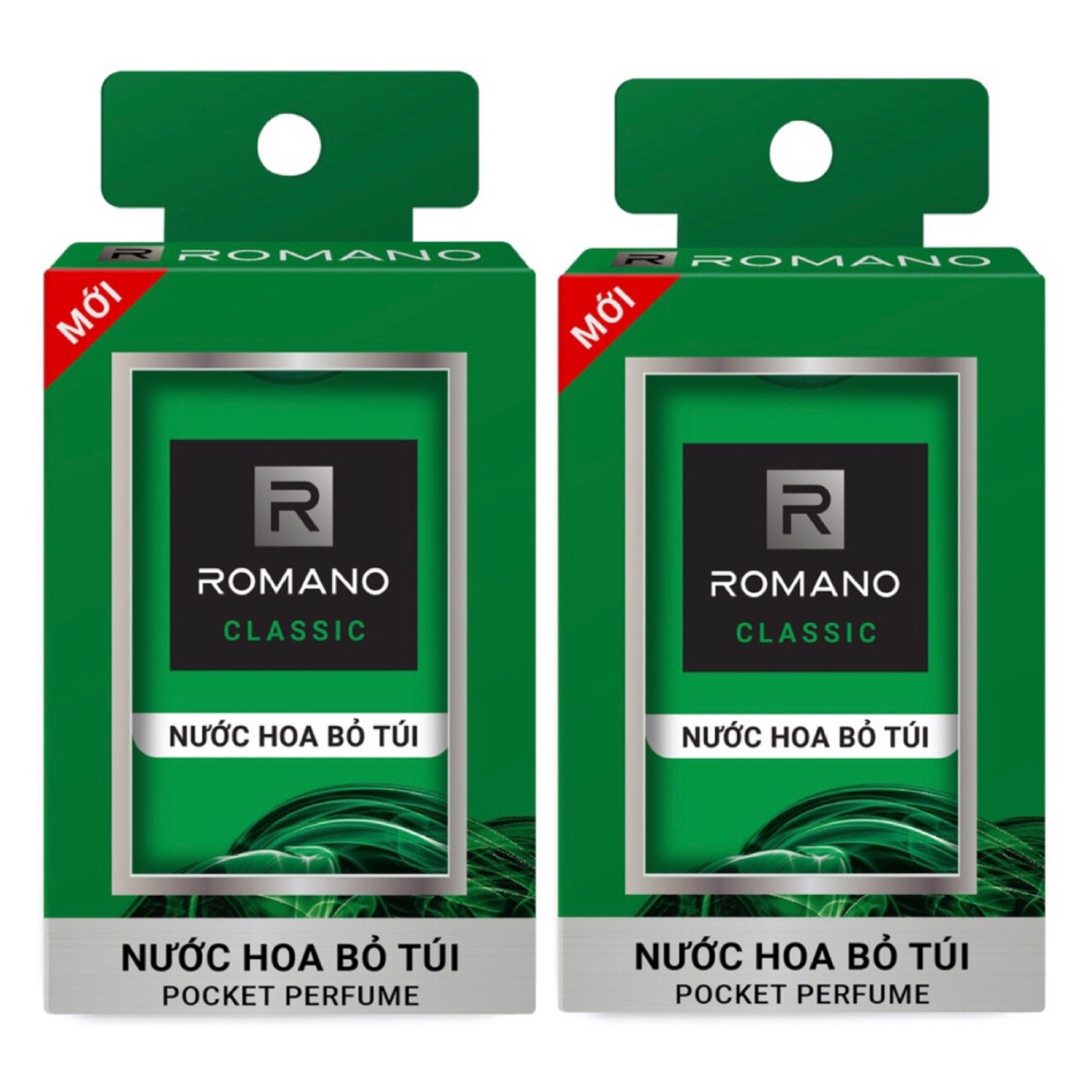 Combo 3 Chai nước hoa bỏ túi Romano Classic (18ml*3 chai)